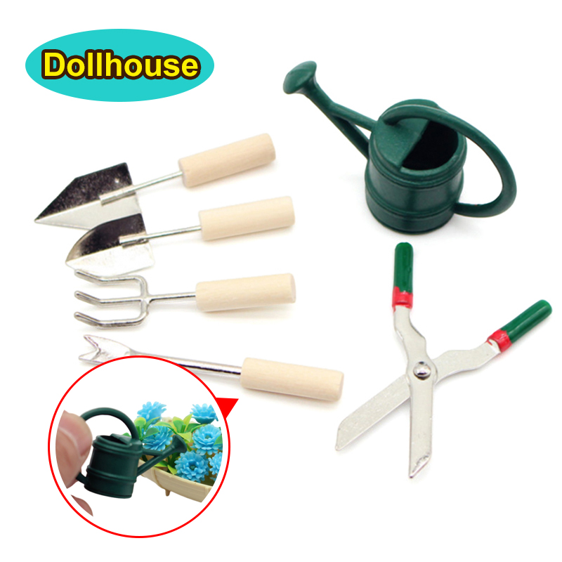 Gardening Tool - 1/12 Casa delle bambole Simulazione Annaffiatoio
