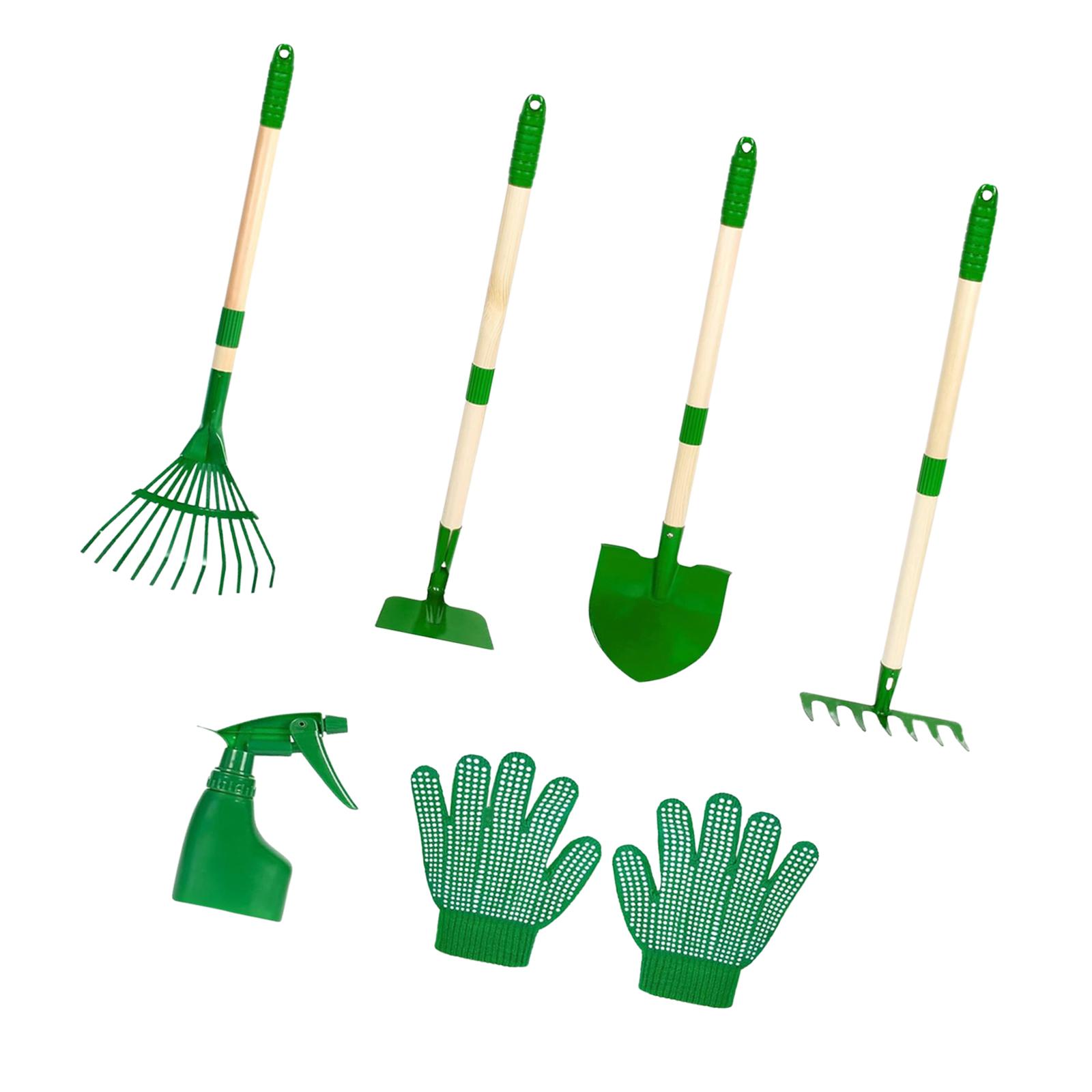 Gardening Tools Set Gift - 6x Set di attrezzi da giardinaggio