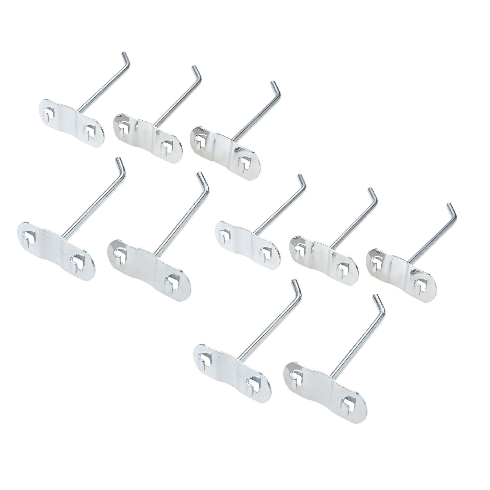 Gardening Tools In Store - 10 Ganci per Pannello Forato da