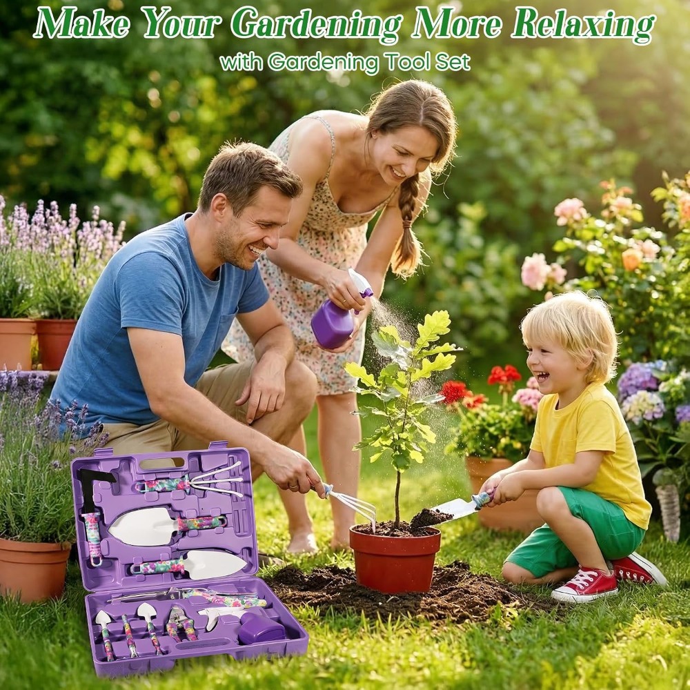 Set di 10 Attrezzi da Giardina - Gardening Tools Set Gift recensione e prezzo